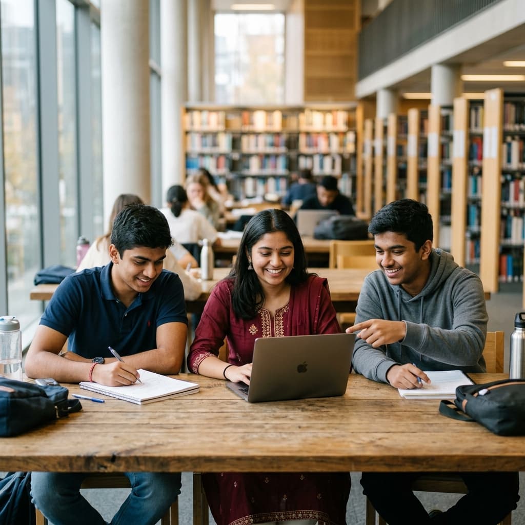 Students studying at GyanNova